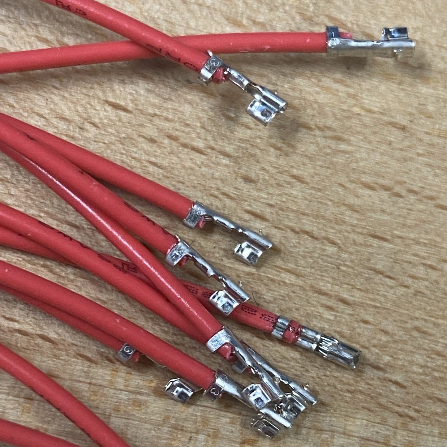 PTFE Crimped Wires: JST PH, JST XH, Molex Microfit 3.0